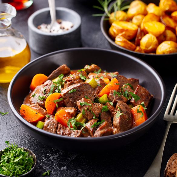 Beef Stew with Vegetables Recipe - Rabbitmeal