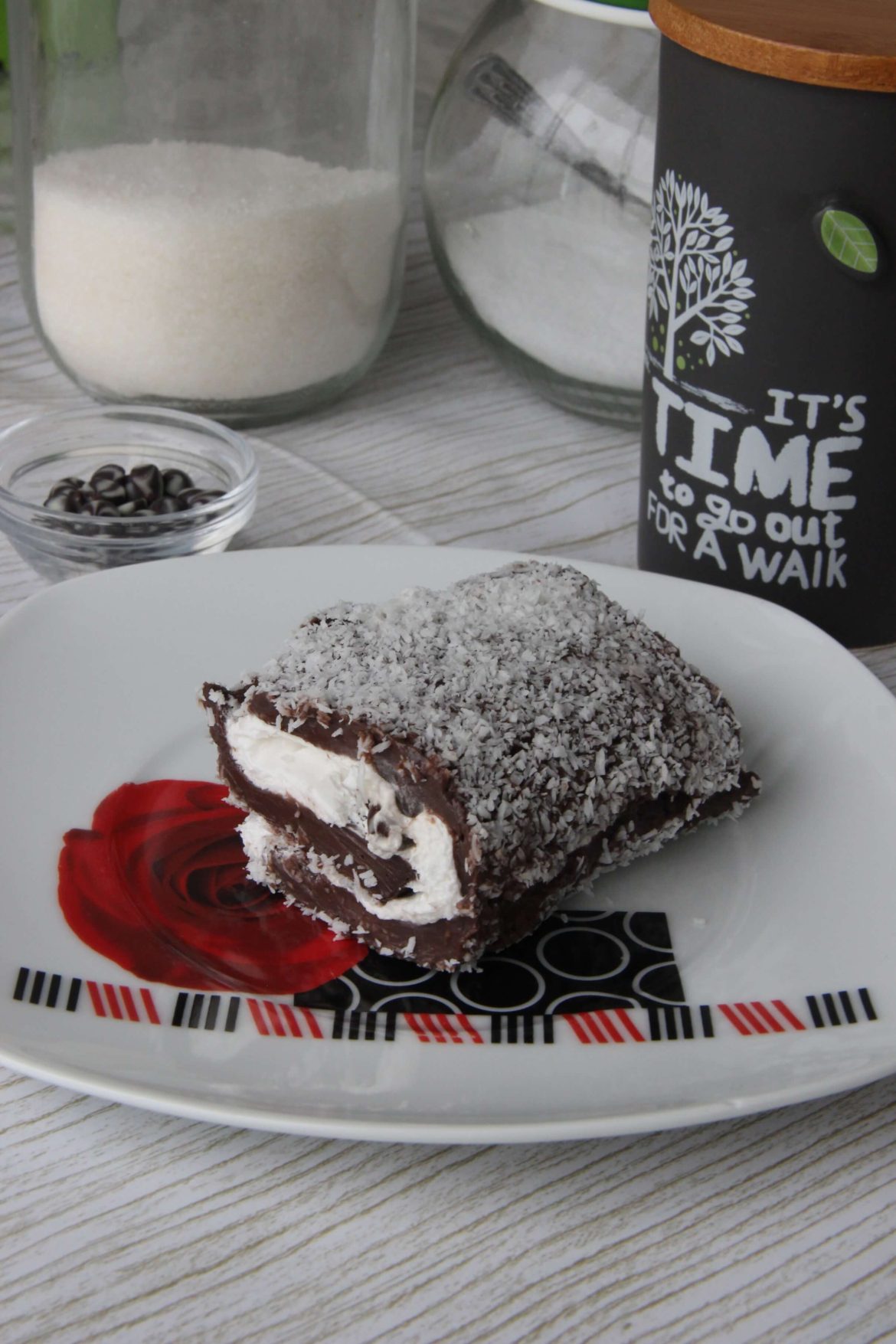 Chocolate Pudding Roll Recipe - Rabbitmeal