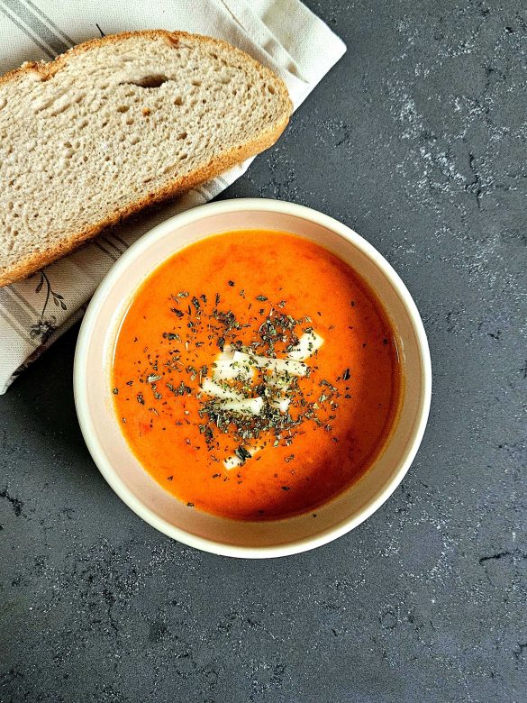 Homemade Tomato Soup Recipe - Rabbitmeal