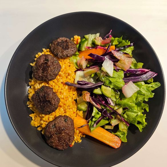 Meatball Bowl Recipe - Rabbitmeal