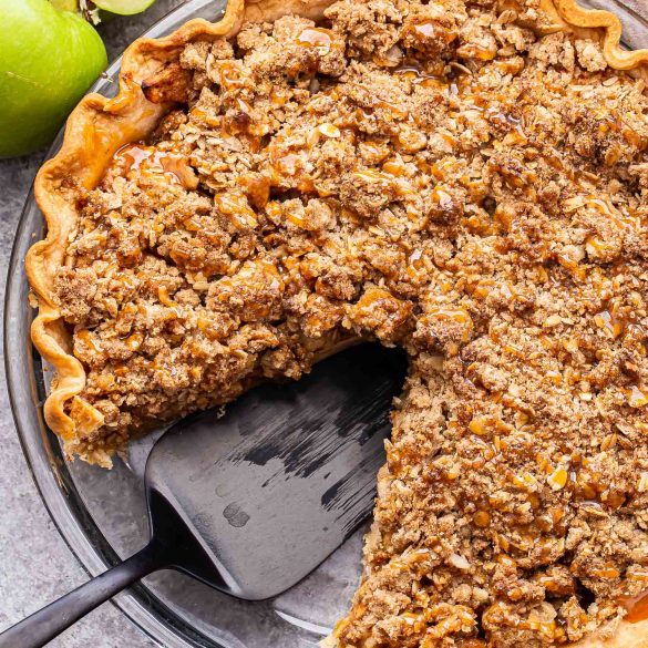 Apple Crumble Pie Recipe - Rabbitmeal