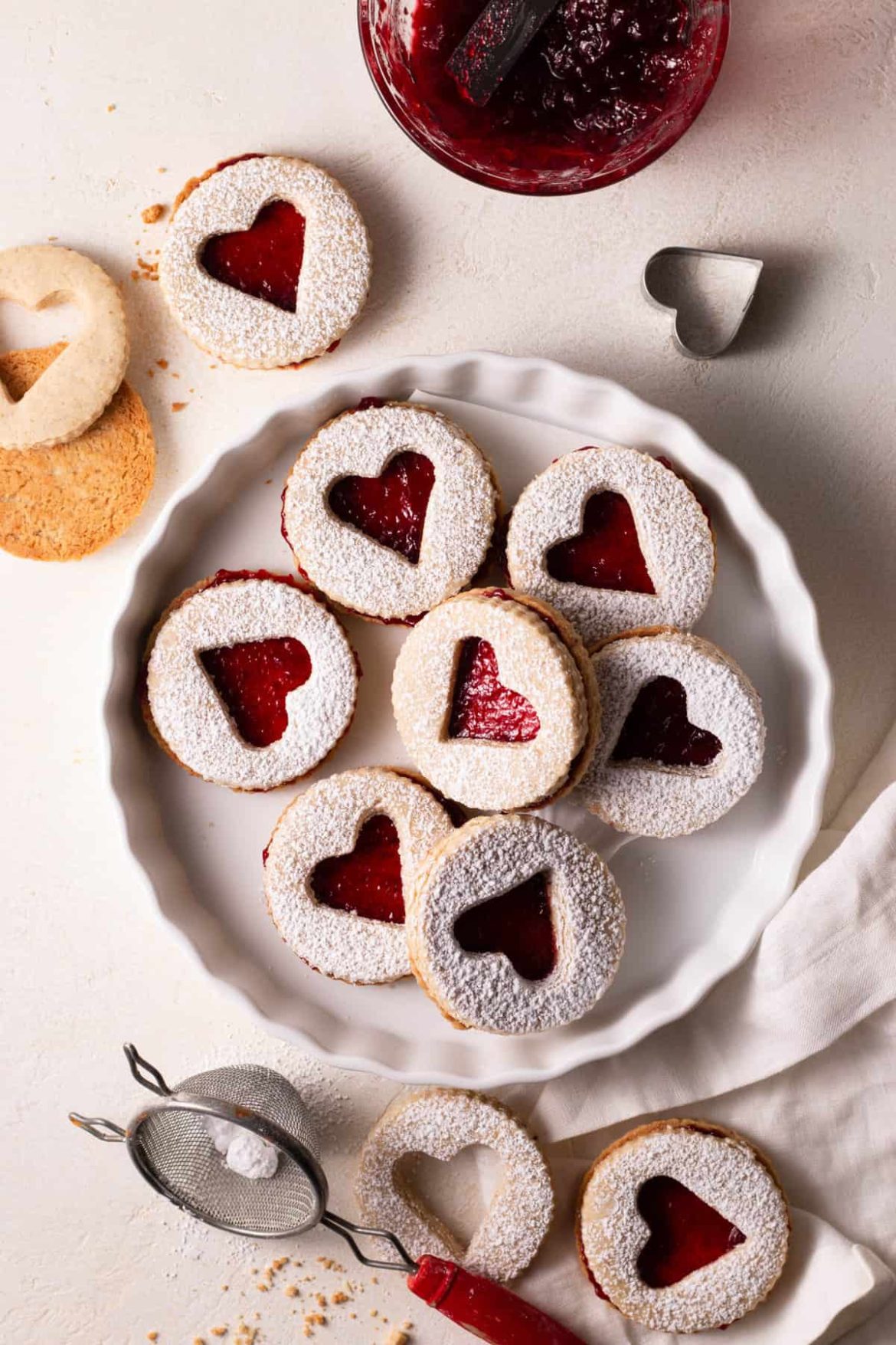 Linzer Cookies Recipe - Rabbitmeal