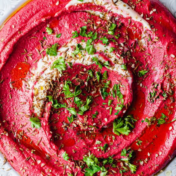 Beetroot Hummus - Rabbitmeal