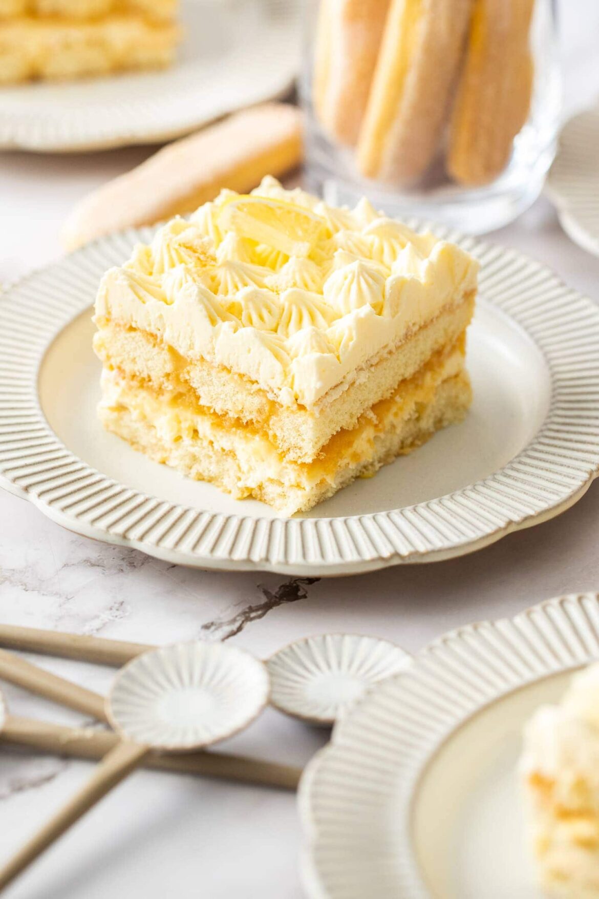 Lemon Tiramisu - Rabbitmeal