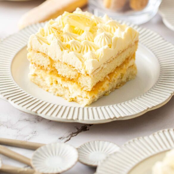 Lemon Tiramisu - Rabbitmeal