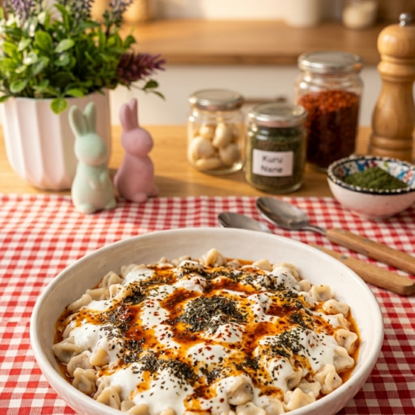 Turkish Dumplings Recipe - Rabbitmeal